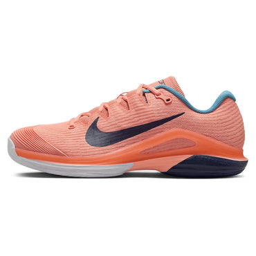 Men`s Zoom Vapor 12 Tennis Shoes Apricot Agate and Obsidian NIKE