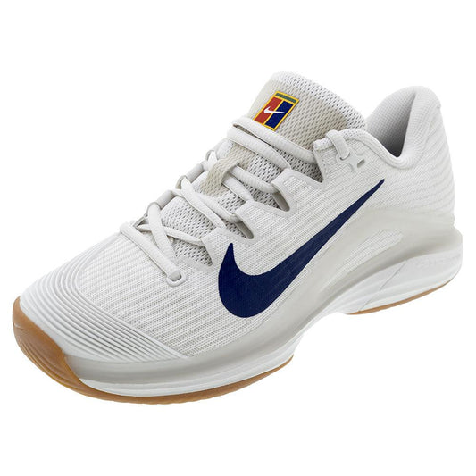 Women`s Zoom Vapor 12 Tennis Shoes Summit White and Binary Blue NIKE 5