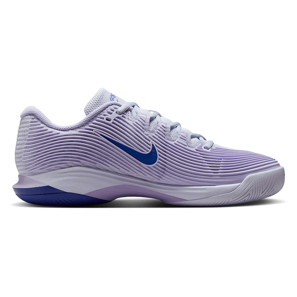 Women`s Zoom Vapor 12 Tennis Shoes Amethyst Tint and Deep Night NIKE