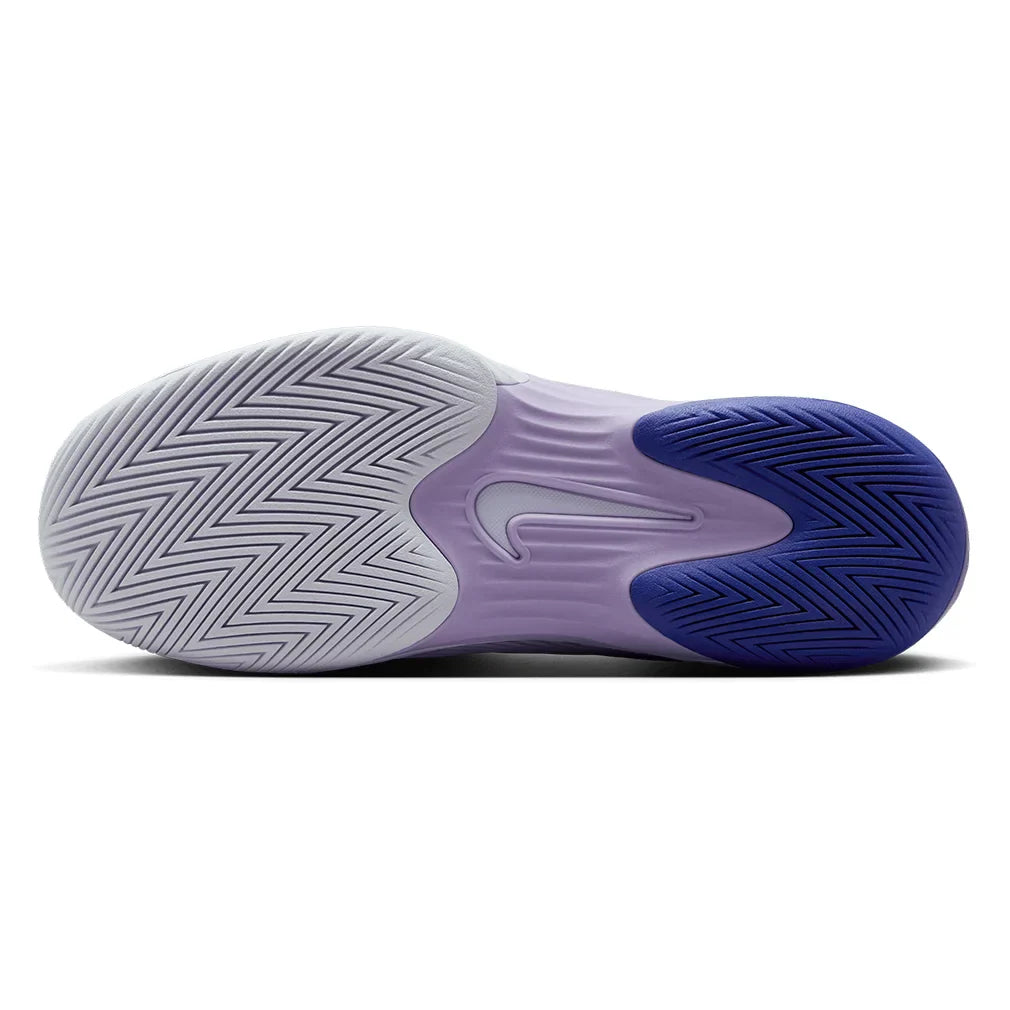 Women`s Zoom Vapor 12 Tennis Shoes Amethyst Tint and Deep Night NIKE