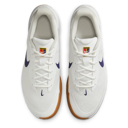 Men`s Vapor Lite 3 Tennis Shoes Summit White and Binary Blue NIKE
