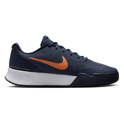 Men`s Vapor Lite 3 Tennis Shoes Thunder Blue and Obsidian NIKE
