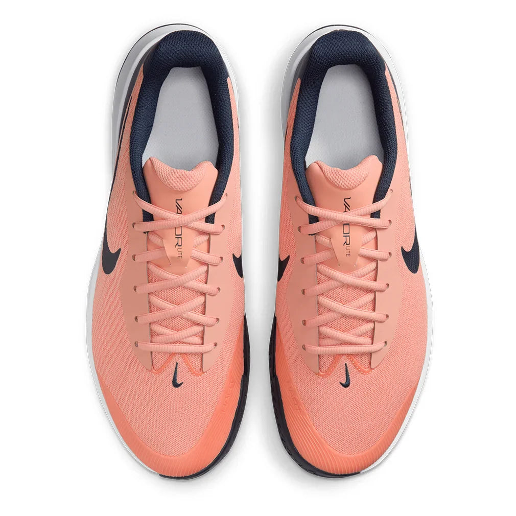 Men`s Vapor Lite 3 Tennis Shoes Apricot Agate and Obsidian NIKE