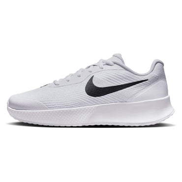 Women`s Vapor Lite 3 Tennis Shoes White and Black NIKE