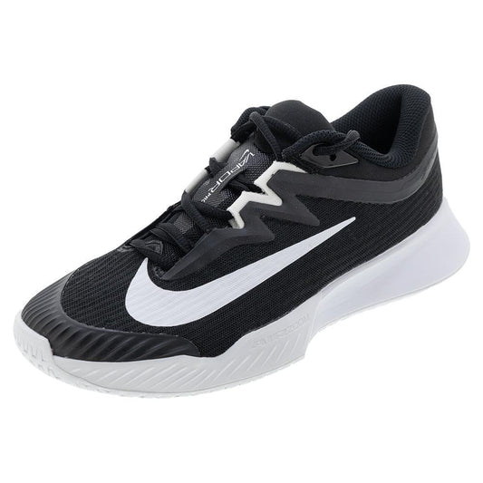 Women`s Zoom Vapor Pro 3 Tennis Shoes Black and White NIKE 5 Black