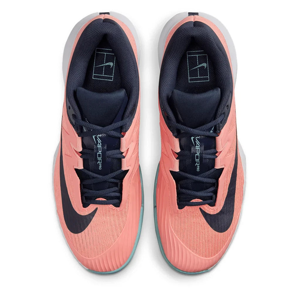 Men`s Zoom Vapor Pro 3 Tennis Shoes Apricot Agate and Obsidian NIKE