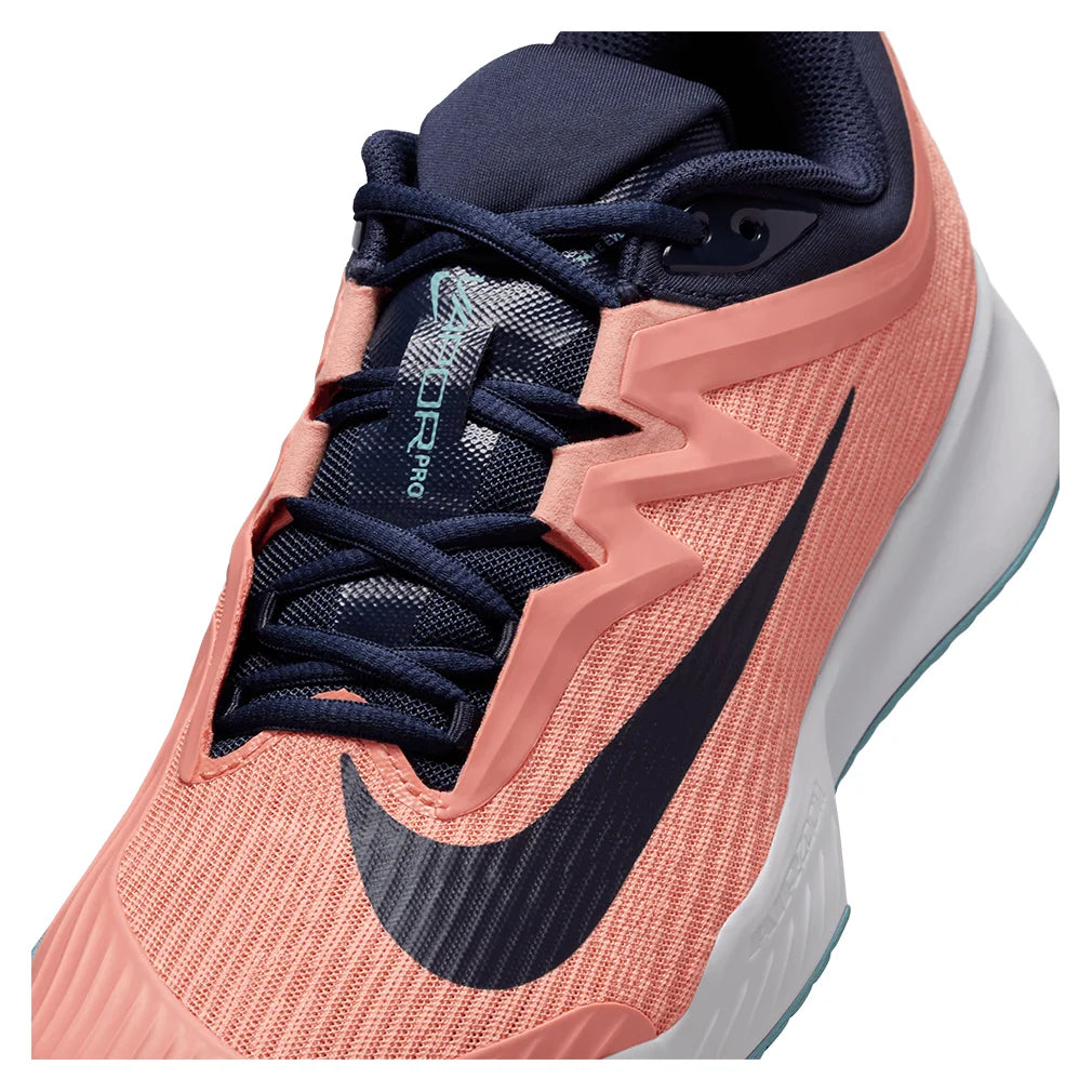 Men`s Zoom Vapor Pro 3 Tennis Shoes Apricot Agate and Obsidian NIKE