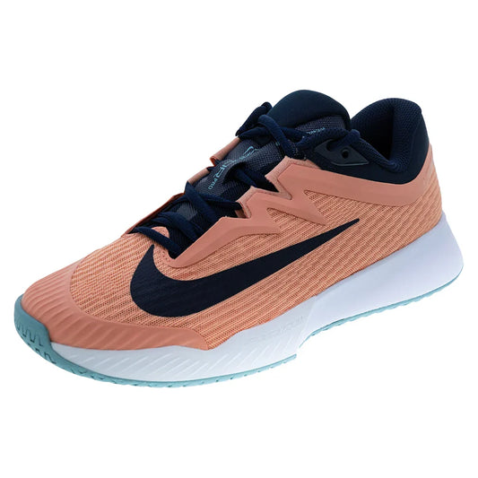 Men`s Zoom Vapor Pro 3 Tennis Shoes Apricot Agate and Obsidian NIKE 6
