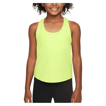 Girls` Dri-FIT One Training Tank NIKE XS 736_LT_LEMON_TWIST
