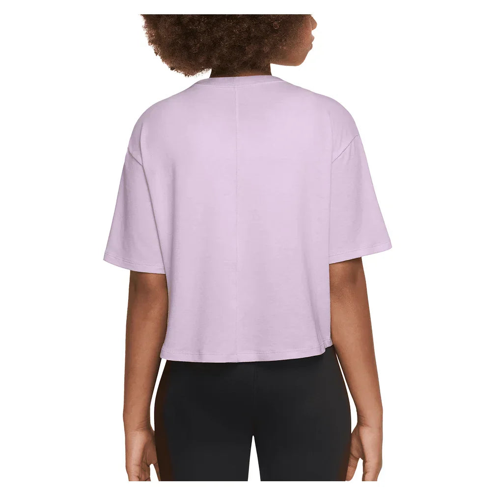 Girls` One Relaxed Dri-FIT Short-Sleeve Top NIKE
