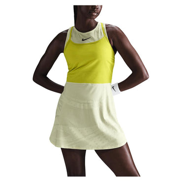 Women`s Melbourne Dri-Fit Slam Tennis Dress NIKE XS 331_LUMINOUS_GN/VT