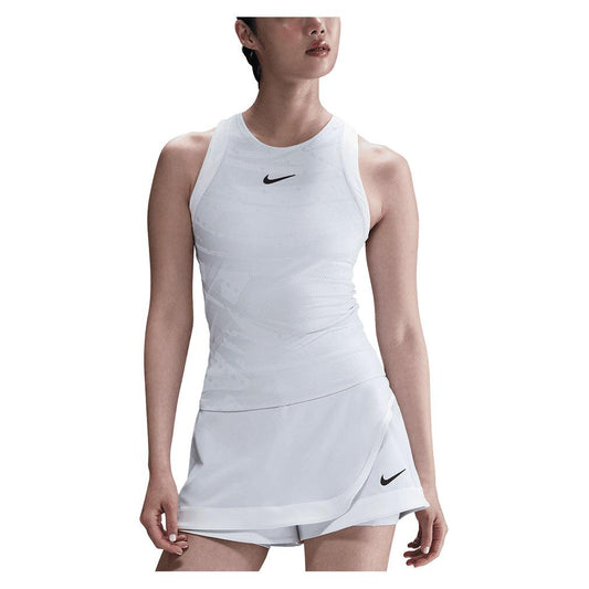 Women`s Melbourne Dri-Fit Slam Tennis Tank NIKE XS White/Grey