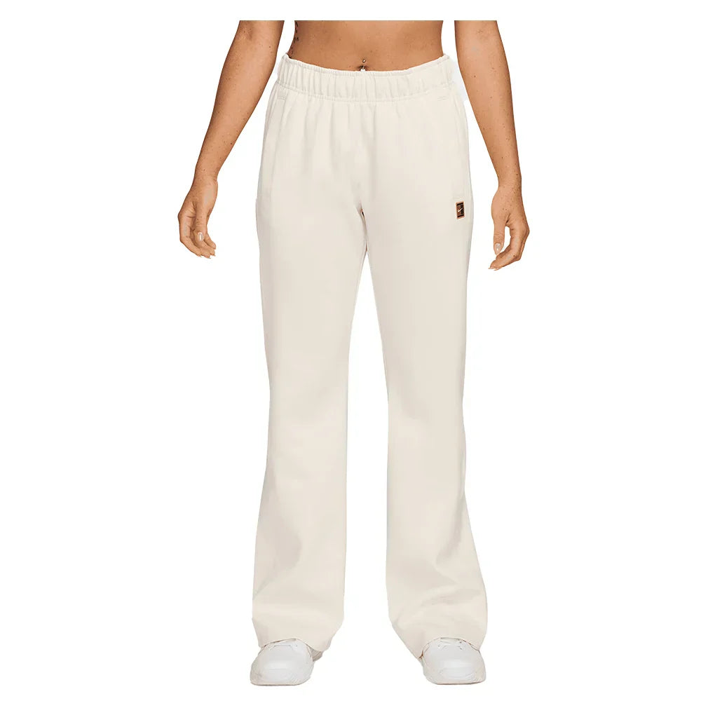 Women`s Court Dri-FIT Heritage Windrunner Poly Knit Pant Pale Ivory NIKE XS