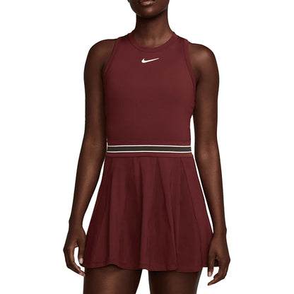 Women`s Paris Court Dri-FIT Slam Tennis Dress NIKE XL 619_DK_TEAM_RED/SQ