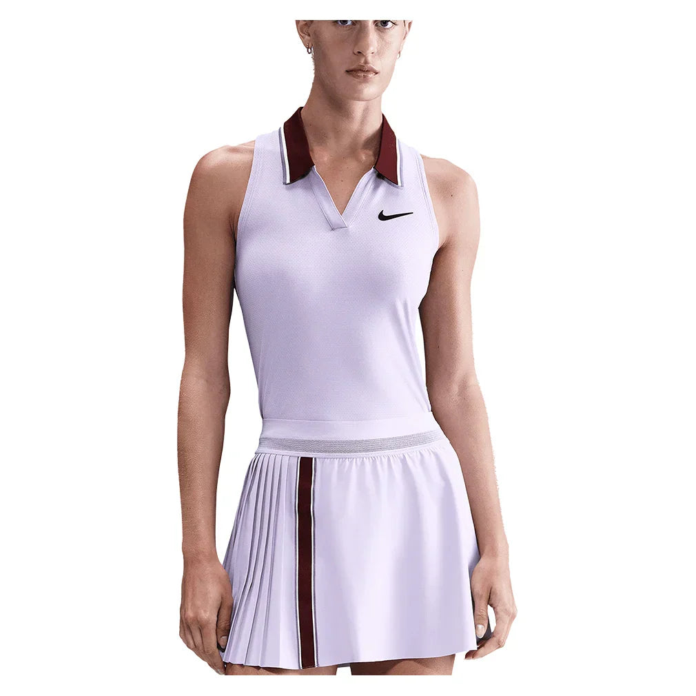 Women`s Paris Court Dri-FIT Slam Tennis Tank NIKE XS 515_HYDRANGEAS/RD