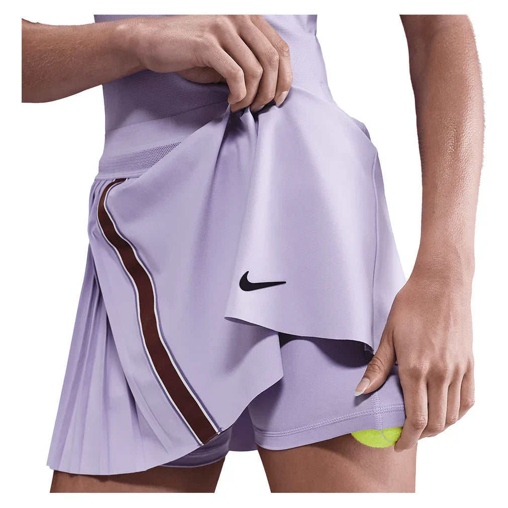Women`s Paris Court Dri-FIT Slam High Rise Tennis Skort NIKE XS Hydrangeas
