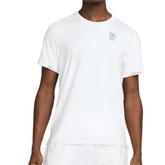Men`s Dri-Fit Advantage Tennis Top NIKE White XS