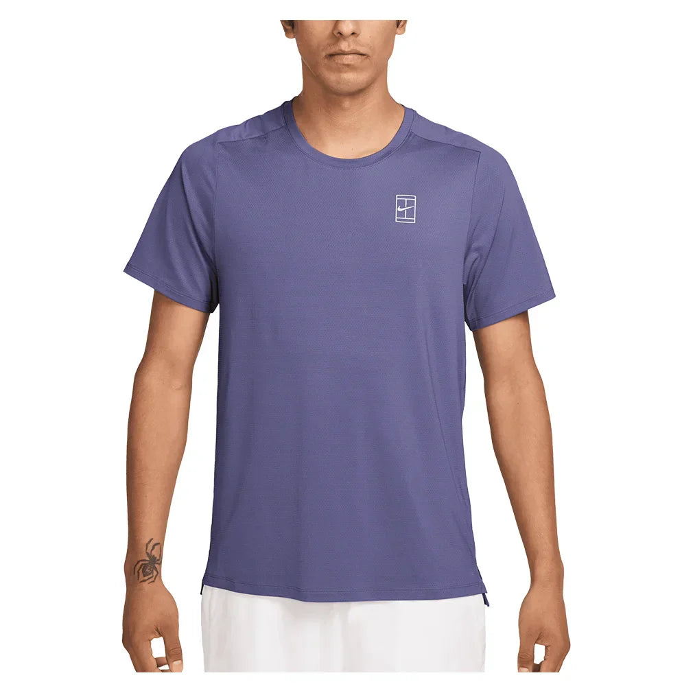 Men`s Court Dri-FIT Advantage Tennis Top NIKE XS 527_DUSTY_AMETHYST