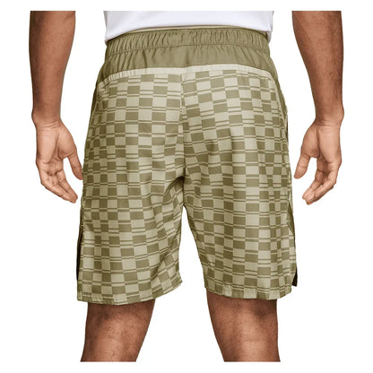 Men`s Court Dri-FIT Victory 9 Inch All Over Print Tennis Short NIKE