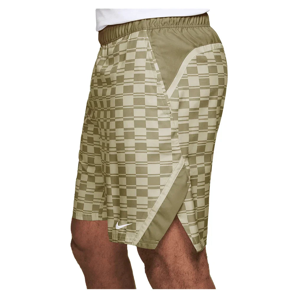 Men`s Court Dri-FIT Victory 9 Inch All Over Print Tennis Short NIKE