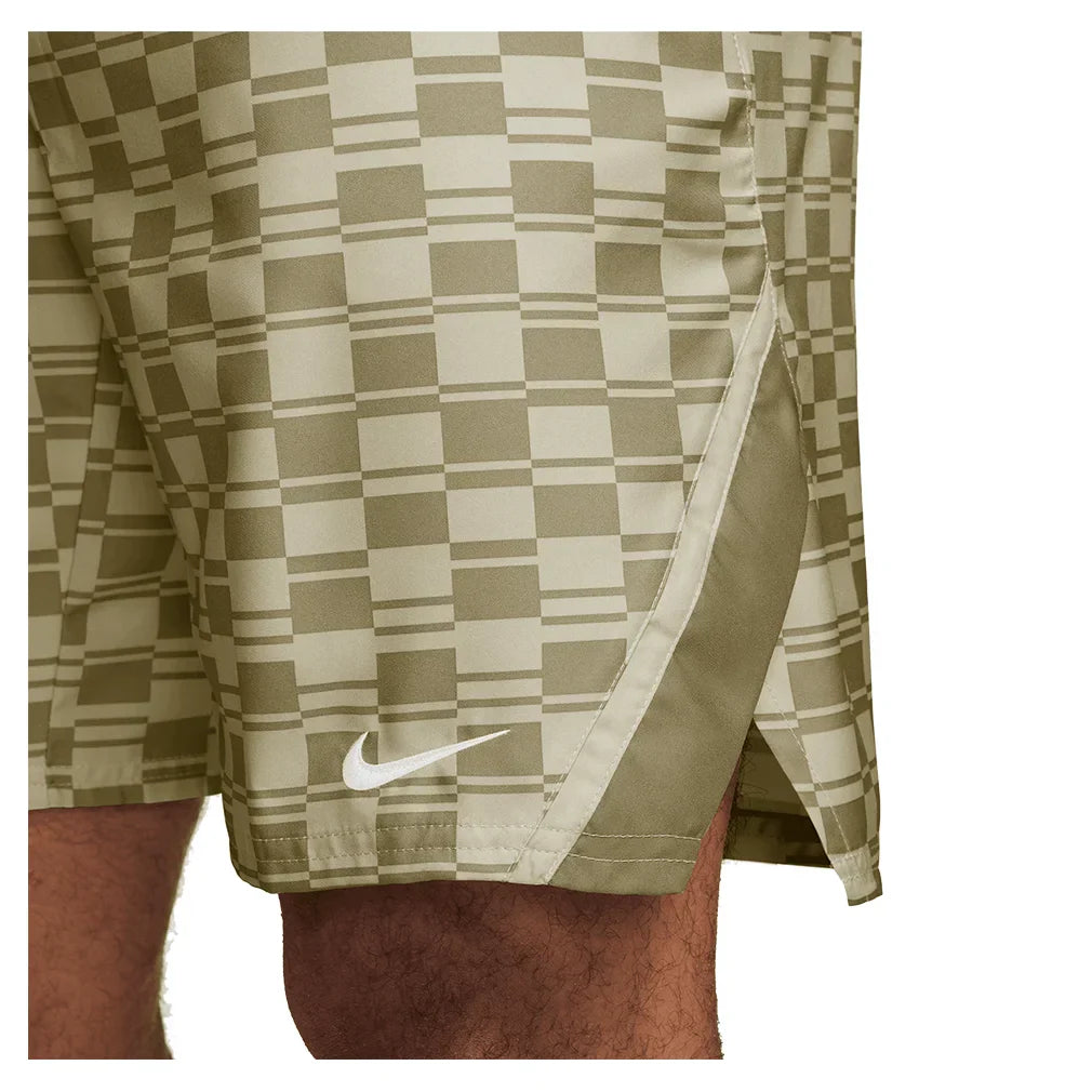 Men`s Court Dri-FIT Victory 9 Inch All Over Print Tennis Short NIKE