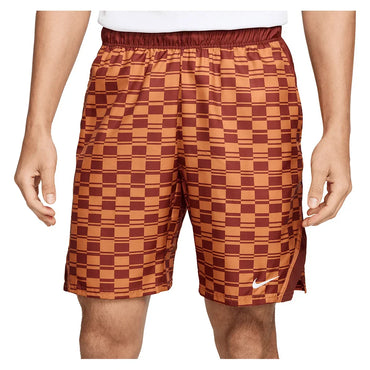 Men`s Court Dri-FIT Victory 9 Inch All Over Print Tennis Short NIKE XS 815_MONARCH