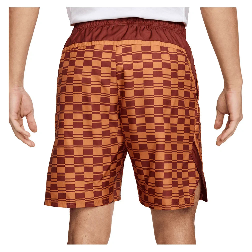 Men`s Court Dri-FIT Victory 9 Inch All Over Print Tennis Short NIKE
