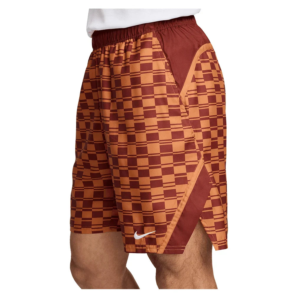 Men`s Court Dri-FIT Victory 9 Inch All Over Print Tennis Short NIKE