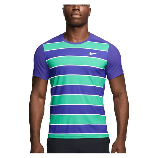 Men`s Paris Court Dri-FIT Advantage Slam Tennis Top NIKE XS 539_DEEP_NIGHT/WT