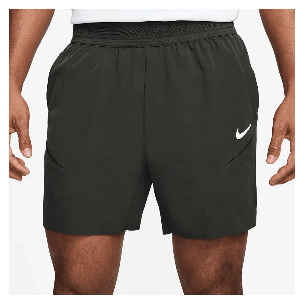 Men`s Paris Court Dri-FIT Slam 6" Tennis Short NIKE XS 355_SEQUOIA/WT