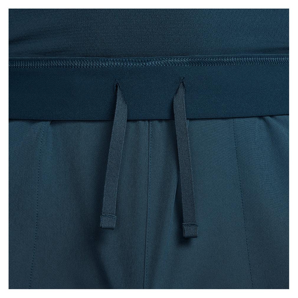 Men`s Dri-Fit Advantage 8 inch Tennis Short Armory Navy and White MENS APPAREL NIKE