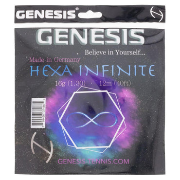 Hexa Infinite 1.30 Blue Tennis String Strings GENESIS