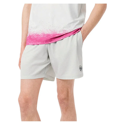Men`s Roland Garros On Court Tennis Short LACOSTE S IOZ_PALE_GREEN/FAL