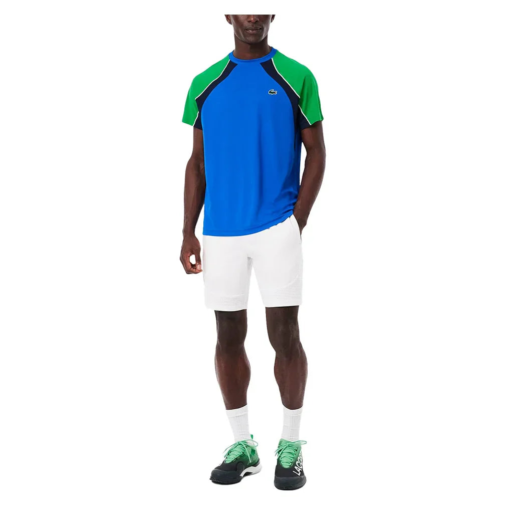 Men`s On Court Unlined Tennis Short Blanc LACOSTE
