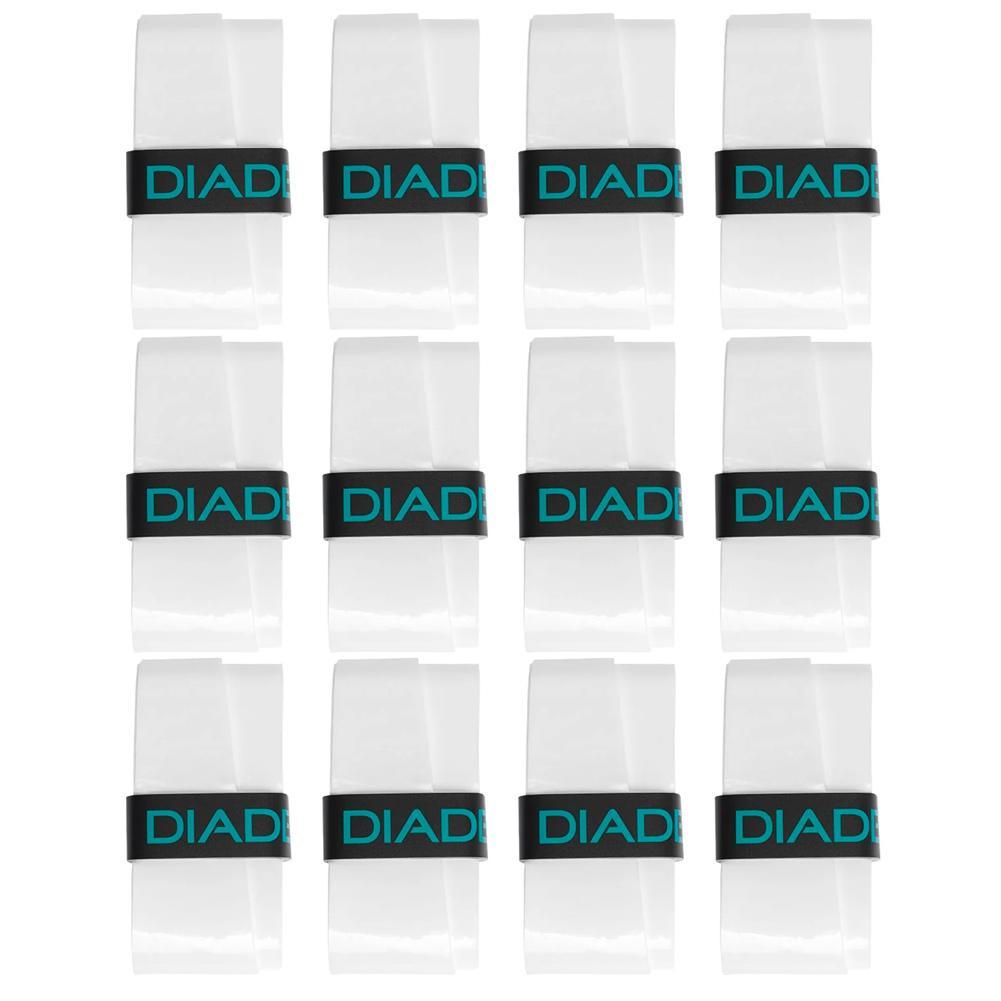 Pro Feel Tennis Overgrip 12 Pack White Grips DIADEM
