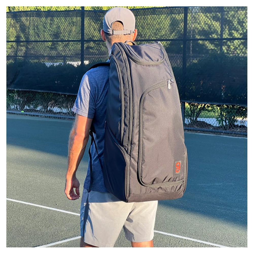 Axiom Tennis Racquet Bag 2.0 9 Pack Black Bags GEAU SPORT