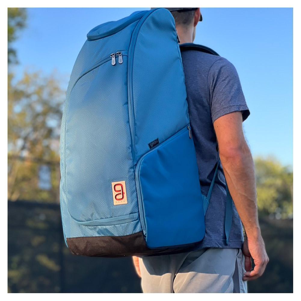 Axiom Tennis Racquet Bag 2.0 9 Pack Aegean Blue Bags GEAU SPORT