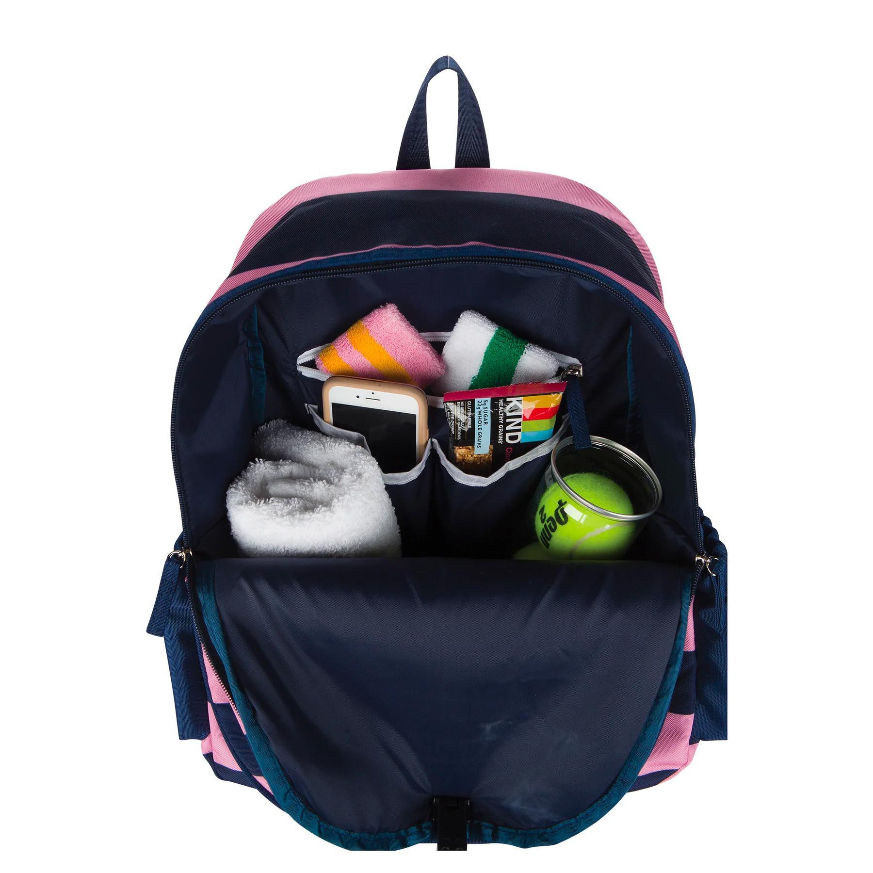 Women's Game On Tennis Backpack Holiday Gifts AME AND LULU