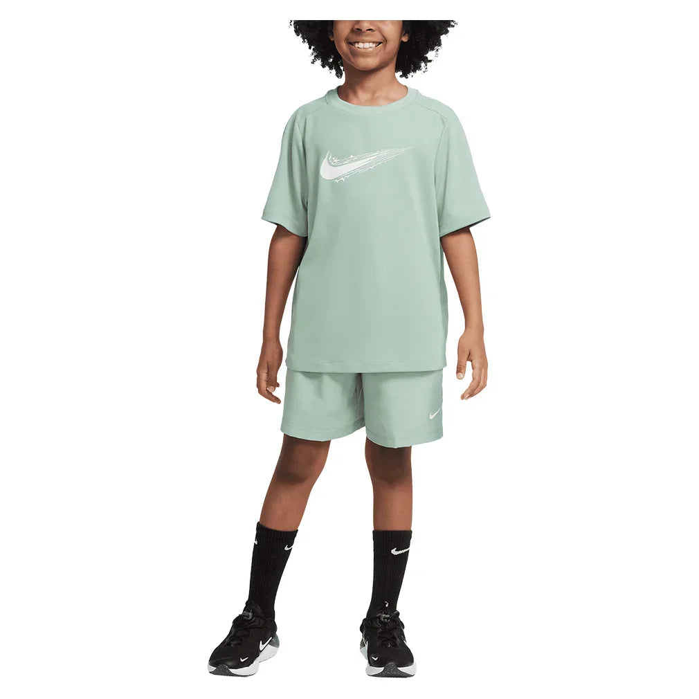 Boys` Dri-FIT Multi Short Sleeve Training Top NIKE
