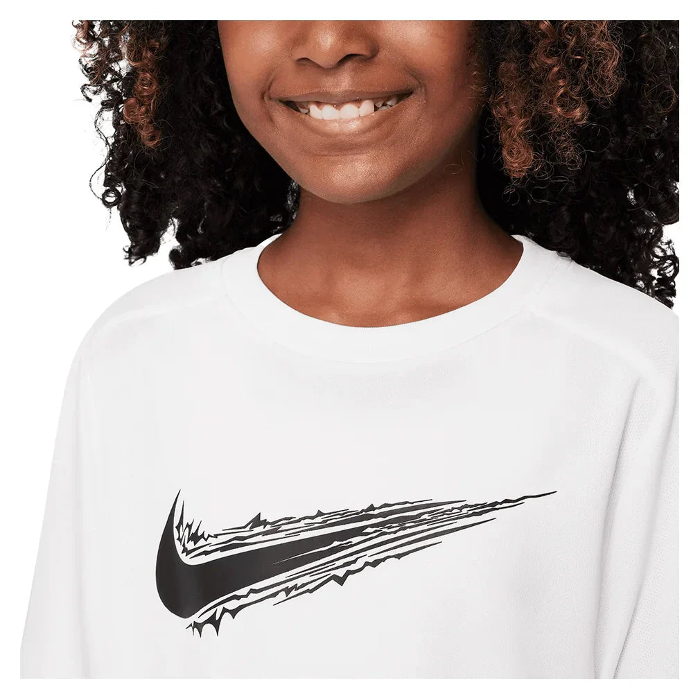Boys` Dri-FIT Multi Short Sleeve Training Top NIKE