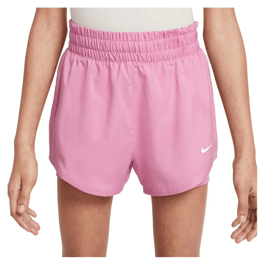 Girls` Dri-FIT One 2in1 3 Inch Training Short NIKE XS 646_MAGIC_FLAMINGO