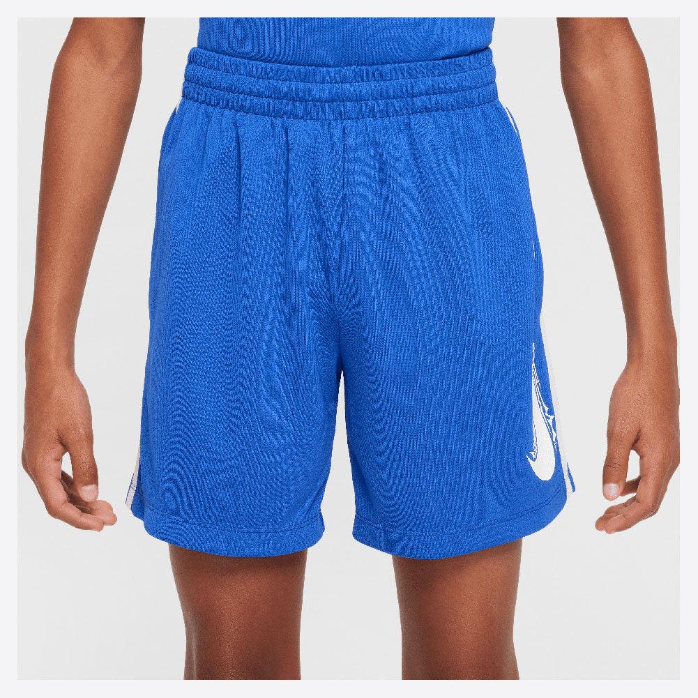 Boys' Dri-Fit Multi Woven Tennis Short NIKE XS 480_GAME_ROYAL/WHITE