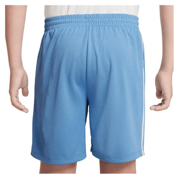 Boys` Dri-FIT Multi Woven Training Short Blue Beyond and White NIKE