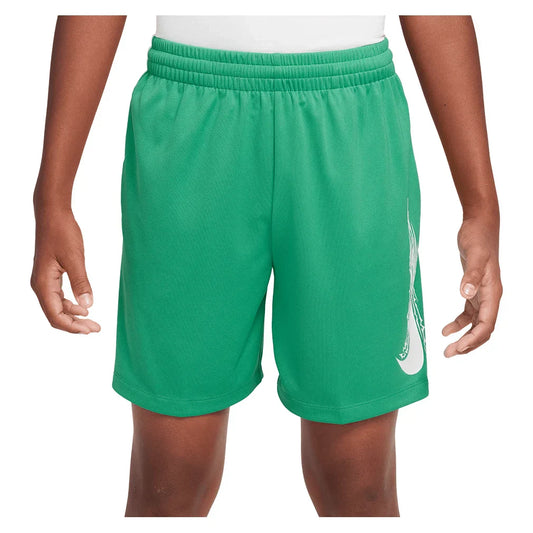 Boys` Dri-FIT Multi Woven Training Short NIKE XS 324_STADIUM_GREEN