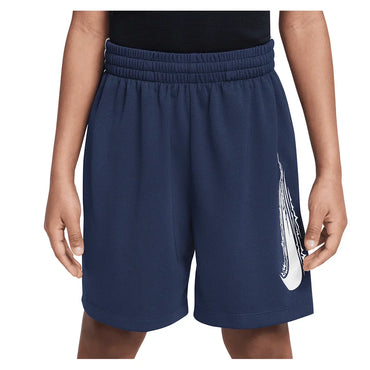 Boys` Dri-FIT Multi Woven Training Short NIKE XS 410_MIDNIGHT_NAVY