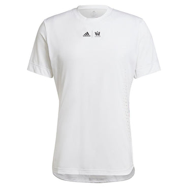 Unisex New York Printed Tennis Top White WOMENS APPAREL ADIDAS