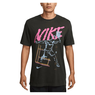 Men`s OC Court Tennis Tee NIKE S 355_SEQUOIA