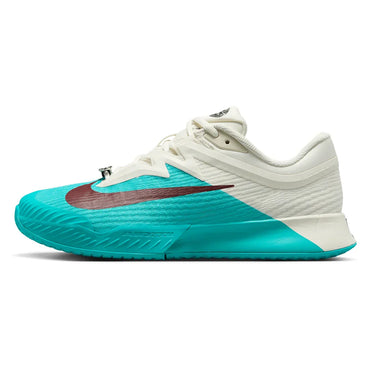 Women`s Vapor Pro 3 PRM Tennis Shoes Dusty Cactus and Dark Team Red NIKE