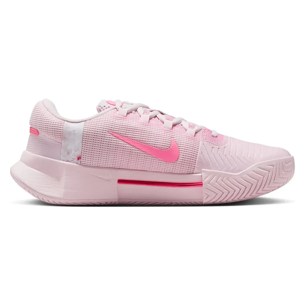 Women`s GP Challenge 1 Osaka Tennis Shoes Dusty Cactus and Dark Team Red NIKE
