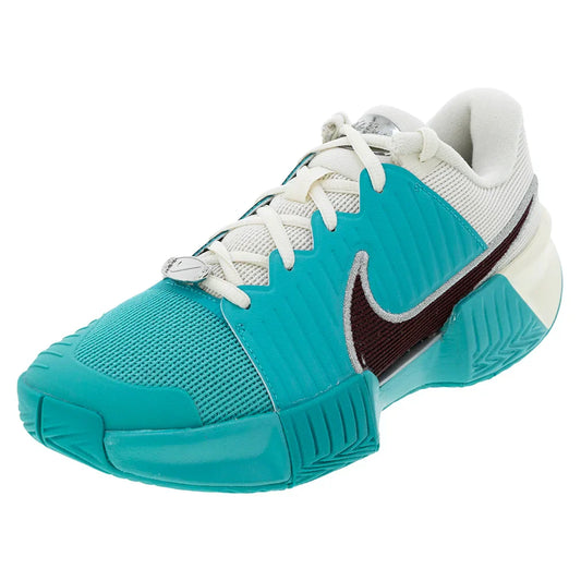 Women`s GP Challenge Pro Tennis Shoes Dusty Cactus and Dark Team Red NIKE 5 Blue